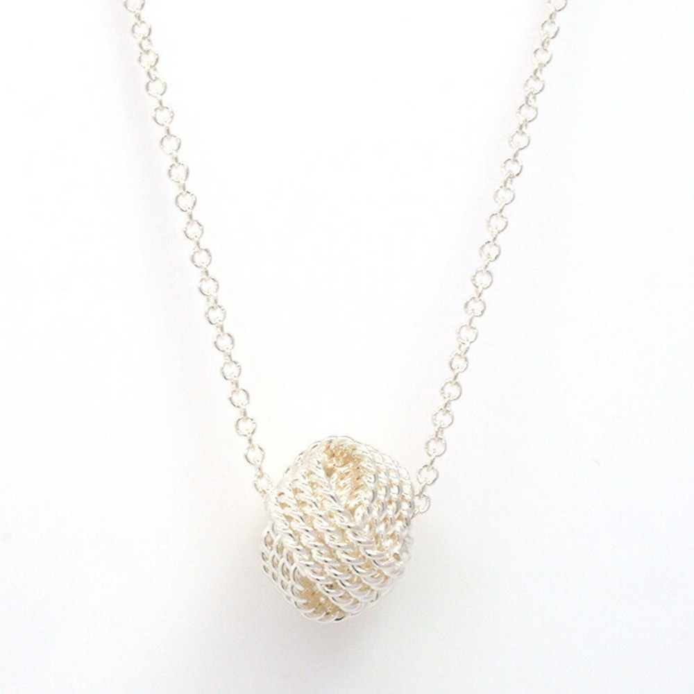 Tiffany Twisted Wire Knot Silver Pendant
